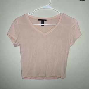 Peach croptop